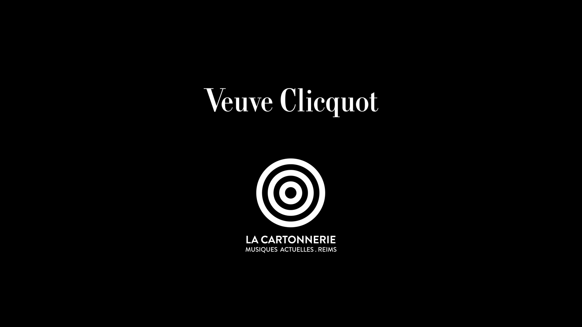 Veuve Clicquot • Mécène de La Cartonnerie de Reims